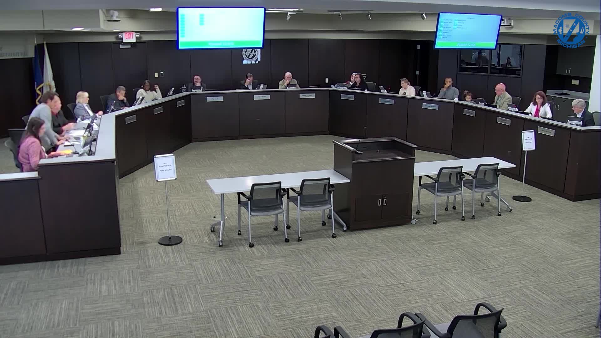 Board adopts Macomb County 2025'030 Hazard Mitigation Plan to preserve federal grant eligibility