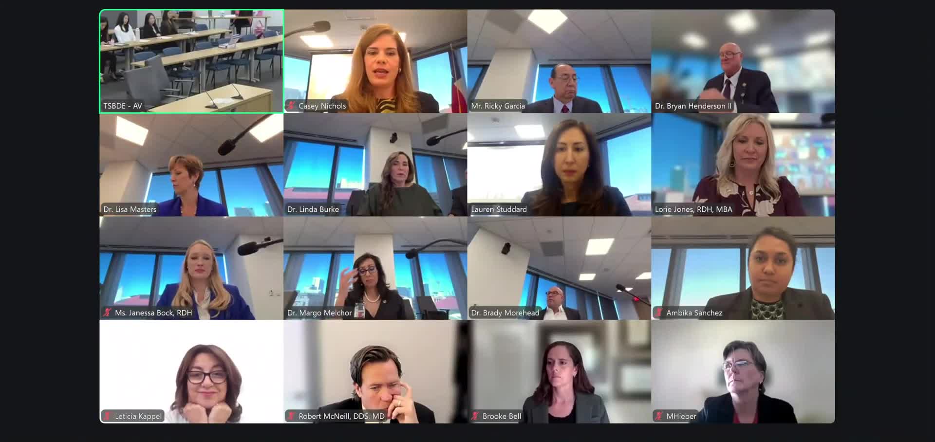 Board hears agency reports on strategic plan, budget posture, inspections and a rise in investigations