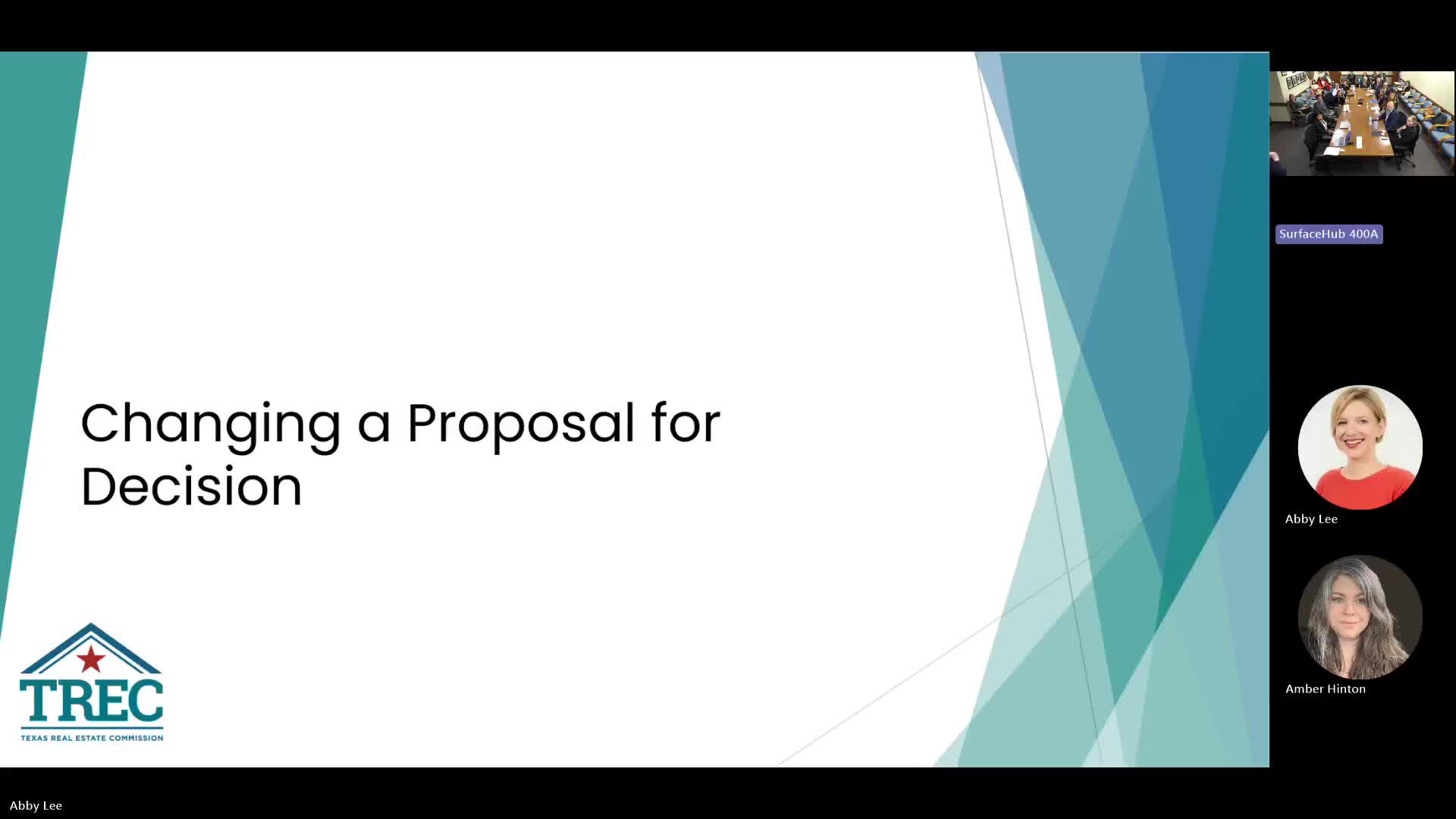 Texas Real Estate Commission training reviews limits and risks of changing ALJ's Proposal for Decision