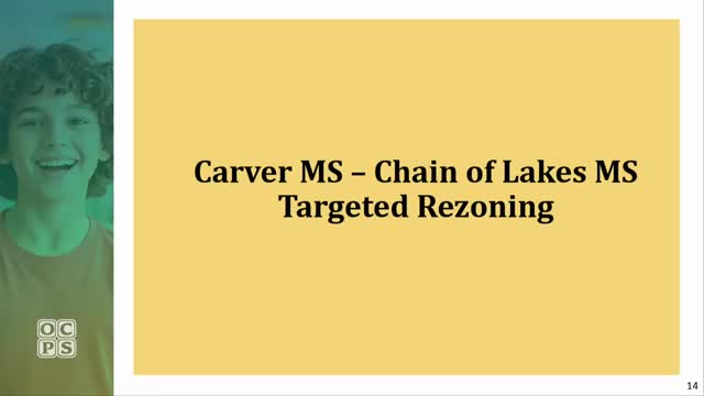 School board advances fall 2025 targeted rezonings after staff recommendation