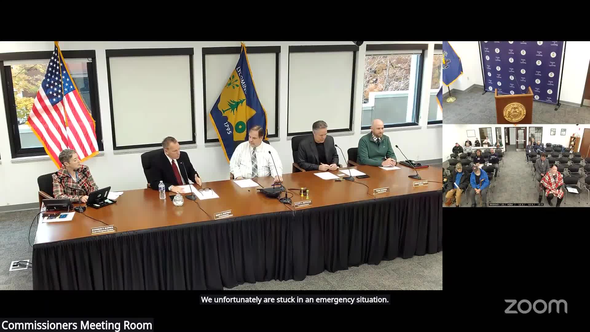 Lycoming County commissioners warn of dwindling fund balance, say near-term cuts are necessary