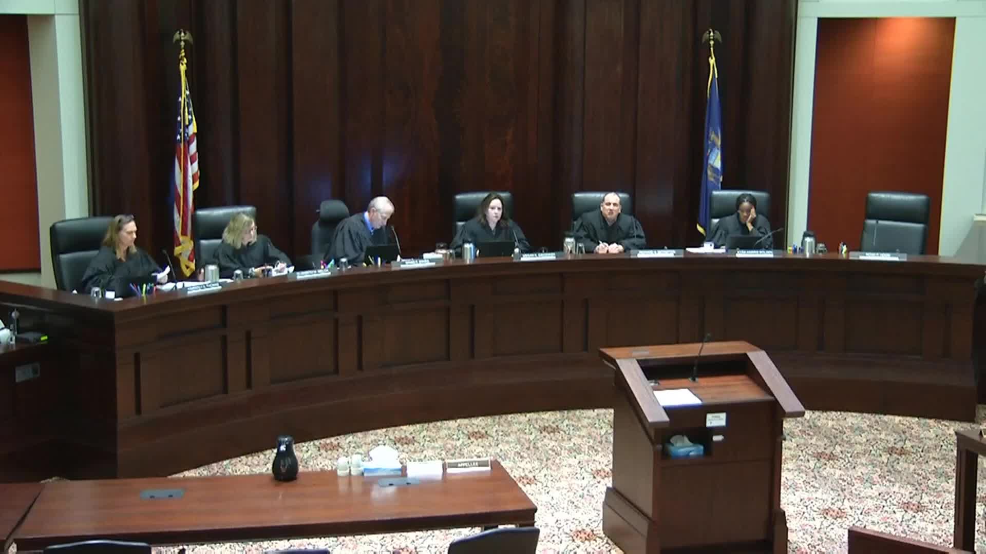 Court hears dispute over whether insurers in a unitary group may file combined premiums and retaliatory tax returns