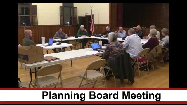 Planning board appoints alternate, discusses planning priorities and town outreach