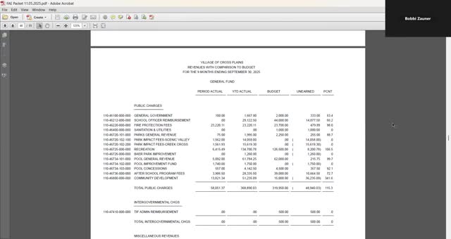 Committee explores early payoff of TID 3 financing; staff to bring numbers to board