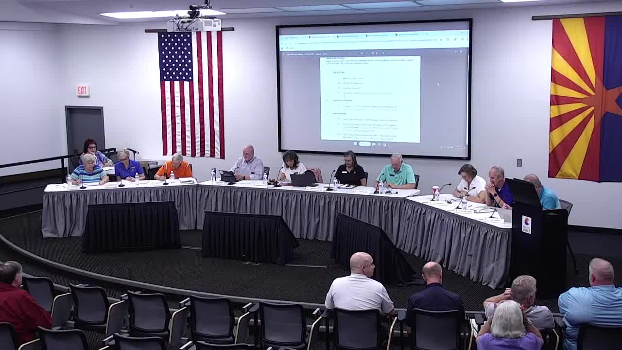 Sun City West board to send election bylaw redlines to legal review; clarifies electronic absentee voting