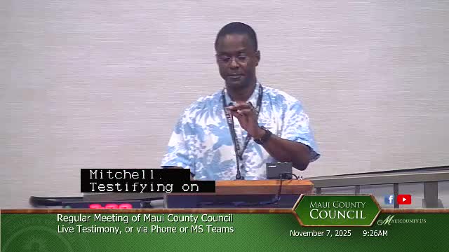 Developers and supporters ask council to back opening DERF subaccount for Waikapu Country Town