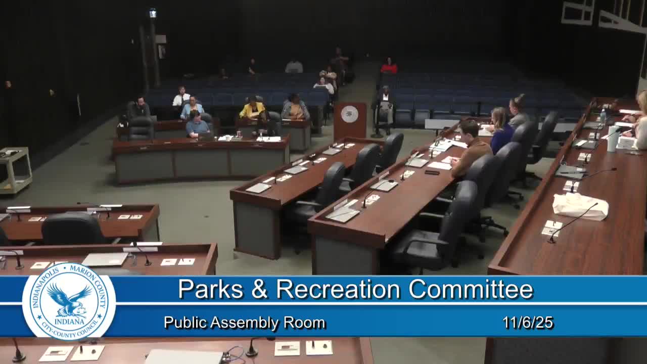 Council Committee Reappoints Joseph Winns to Indianapolis Parks and Recreation Board