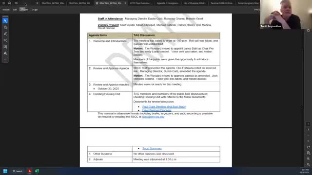 Technical advisory group backs model language to allow interim emergency shelters in existing buildings