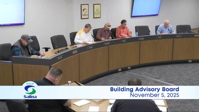 Salina board recommends adoption of updated building codes, including IBC 2018 and NEC 2017