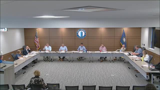 Fort Thomas staff reviews monthly financial report; general fund, debt and insurance balances explained