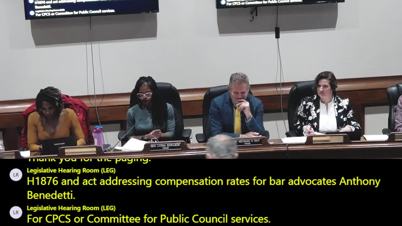 Public defender agency and bar advocates press for continued rate increases and review of private-bar caps