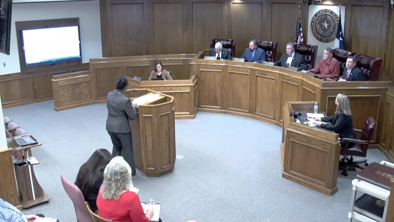 Public commenter urges Lubbock County to investigate Texas Tech student's death