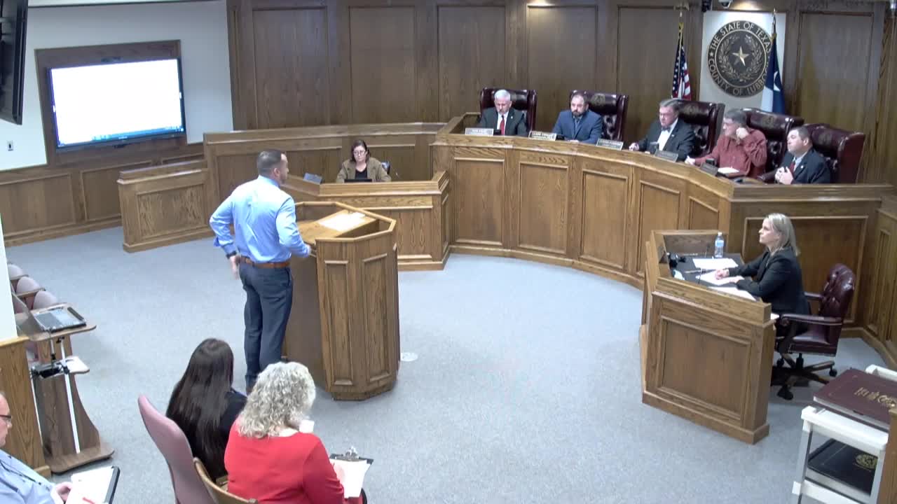 Commissioners approve evidence locker purchase and adopt 2026 Medical Examiner fee schedule