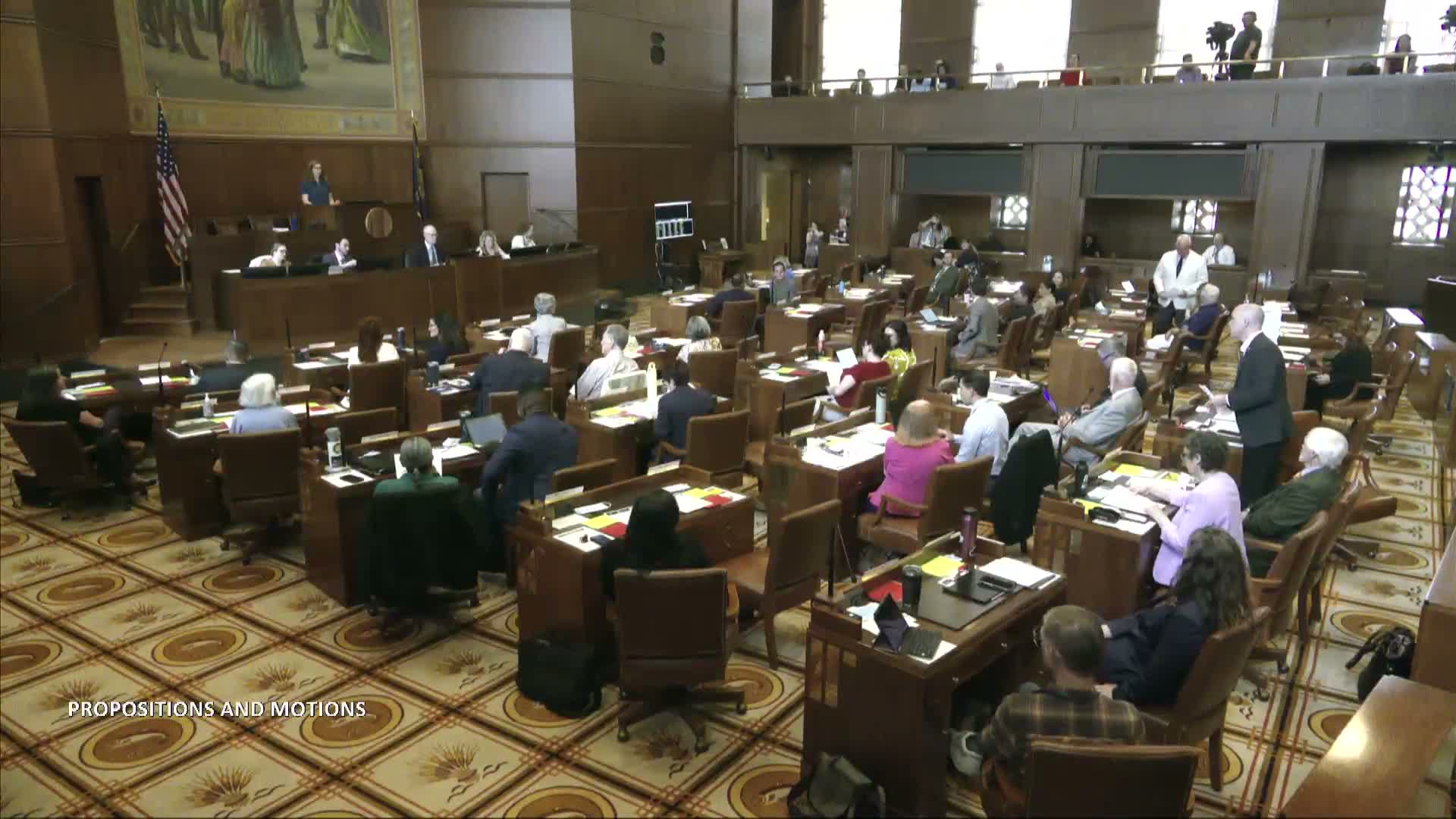 Votes at a glance: HB 39 92 approved; HCR 51 adopts adjournment