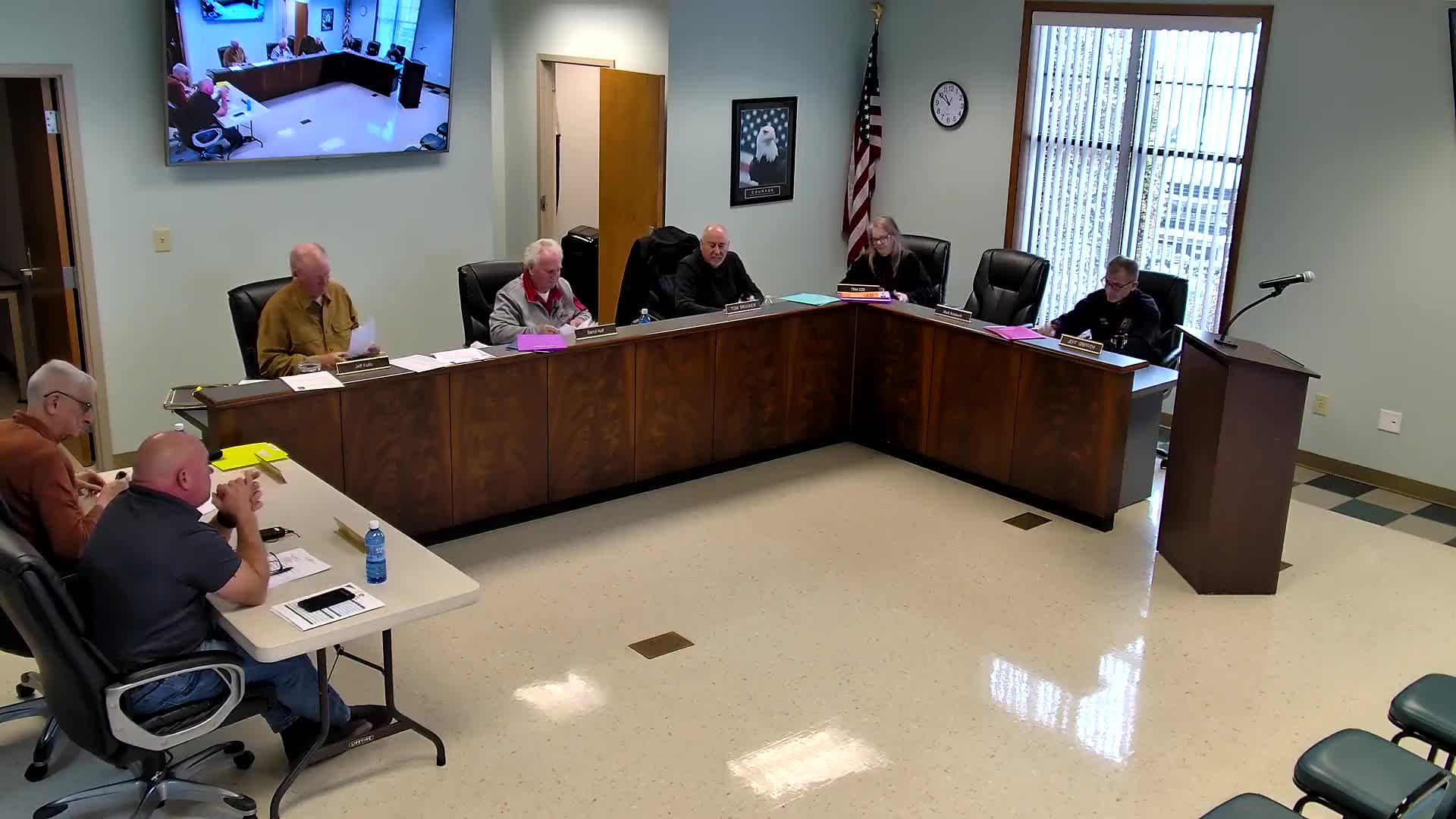 Trustees approve bond payment, insurance renewal and supplemental budgets; multiple POs cleared