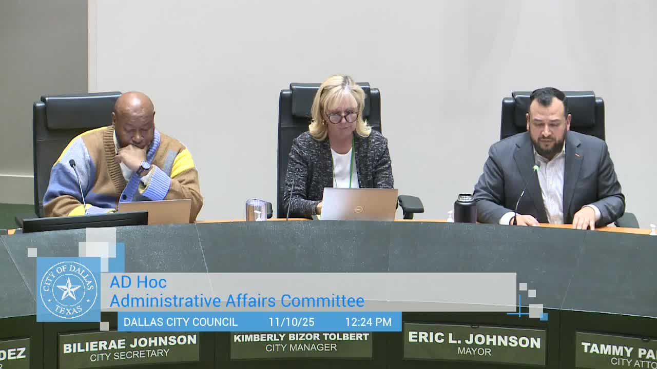 City secretary asks council to approve $109,366 payment to Dallas County for May election final costs