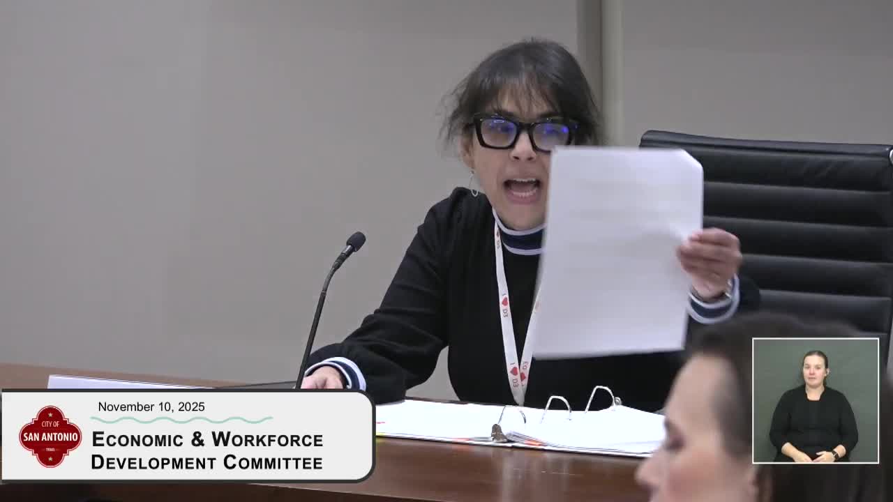 Committee approves continuation of Revitalize SA corridors program with smaller change grants and Main Street contract