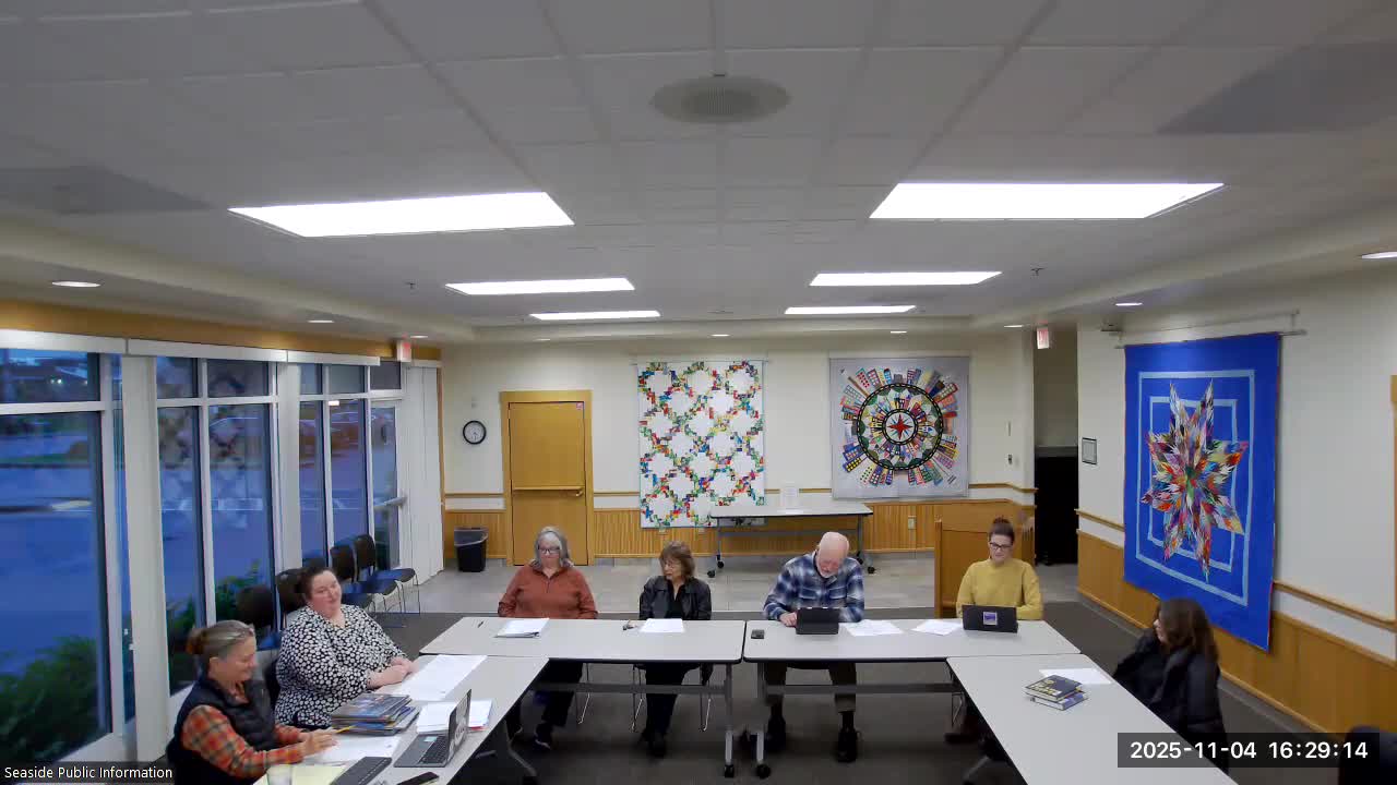 Seaside board discusses furniture refresh, HVAC assessment and possible computer lab relocation