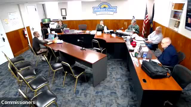 Atchison County approves KDOC budget adjustment and several purchase orders, including IT security upgrade