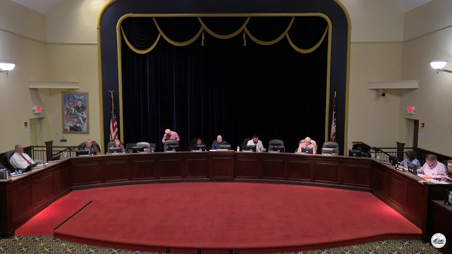 Finance committee clears delinquent accounts, demolition liens, surplus equipment, lease and fund‑cleanup transfers