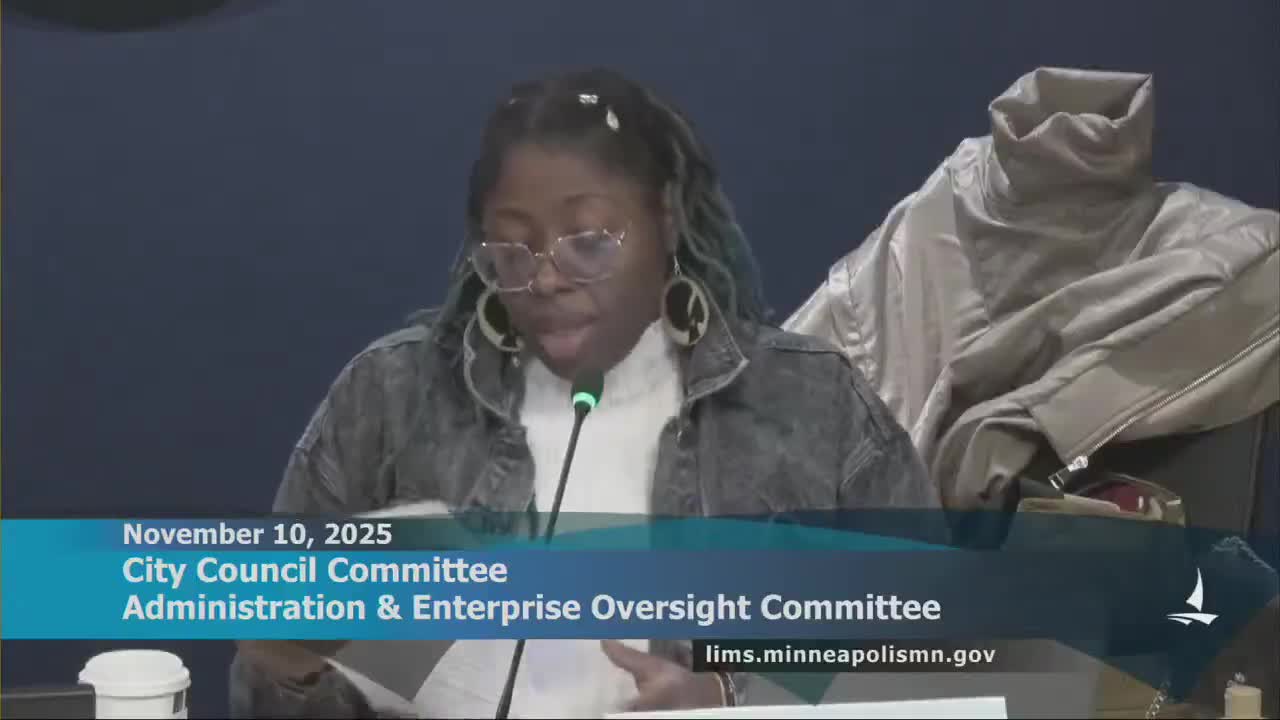 Minneapolis committee adds gift acceptance for city attorney to consent agenda, approves 25-item package