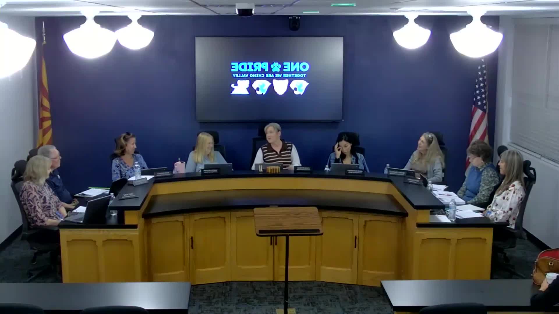 Chino Valley finance report flags operating pressure; board approves 2026–27 calendar and policy advisory updates