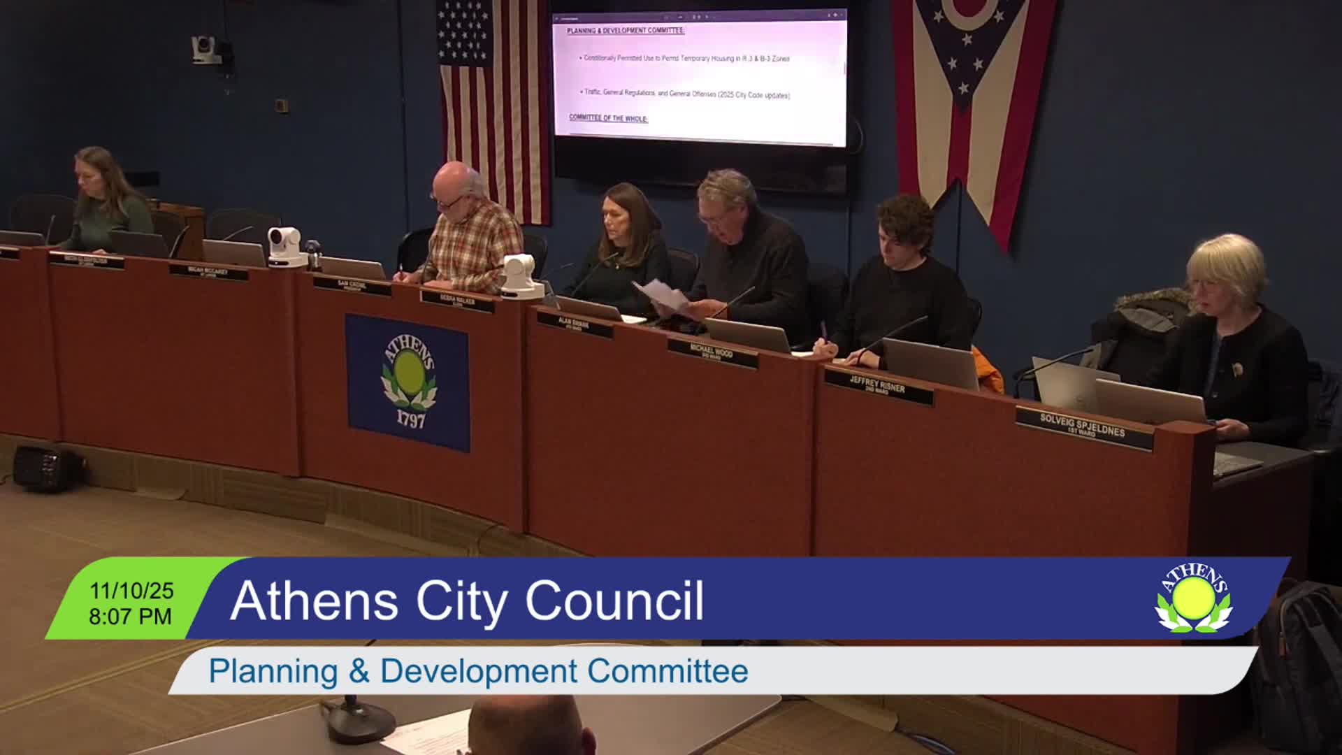 Council split on temporary‑housing zoning change after lengthy public testimony