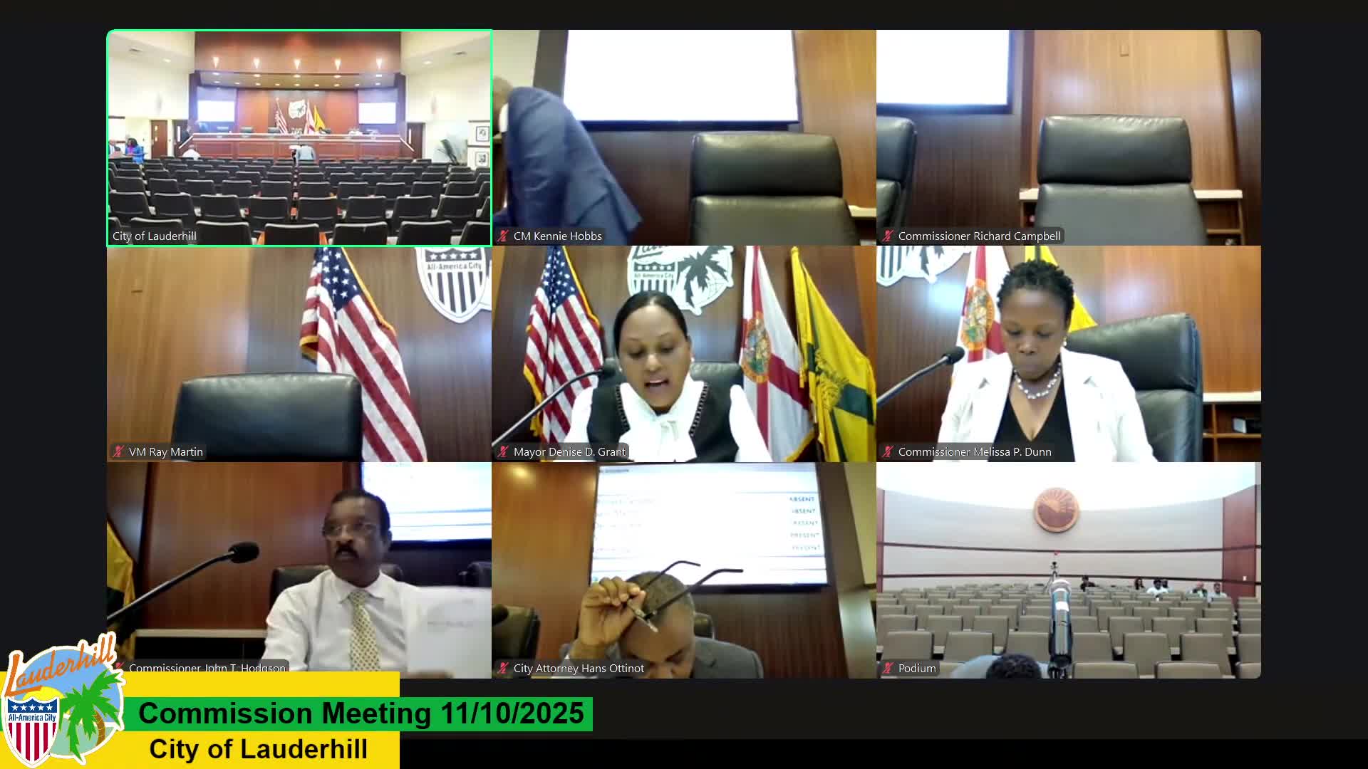 Lauderhill outlines $100,000 relief proposal, suspends some penalties for federal workers amid shutdown