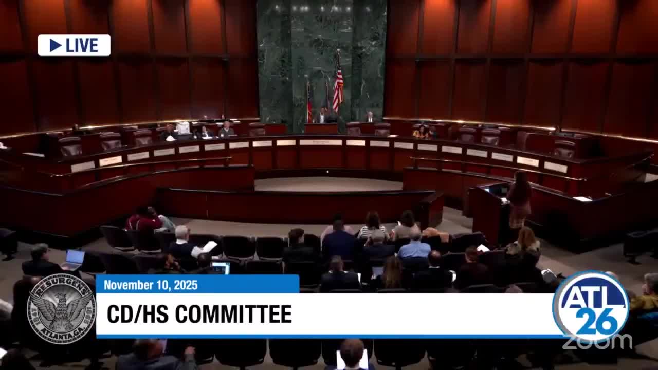 Atlanta grants chief: city has awarded FY25 HUD allocations but grantee agreements delayed by federal shutdown