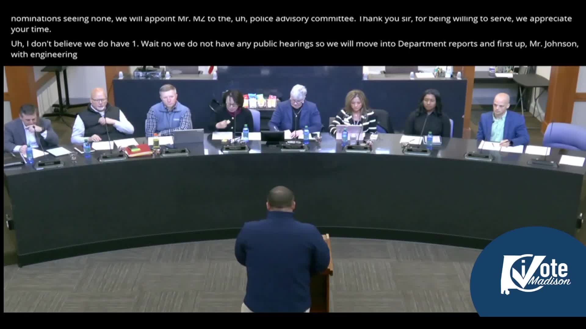 Madison council approves appointments, salaries, equipment purchases and park contract in unanimous votes