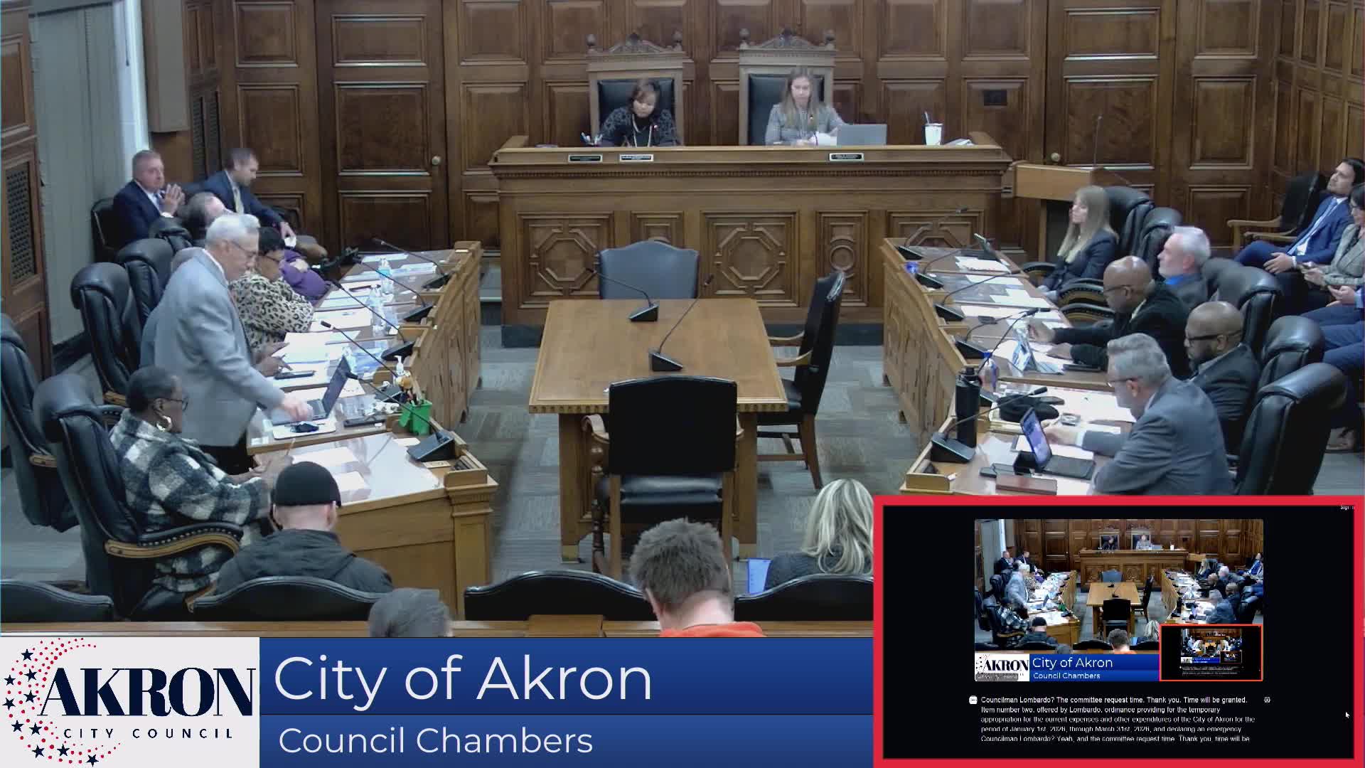 Akron council approves emergency ordinance to adjust employee pay and benefits, 11–1