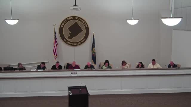 Concord supervisors adopt updated Emergency Operations Plan, apply for $1,500 open-space grant