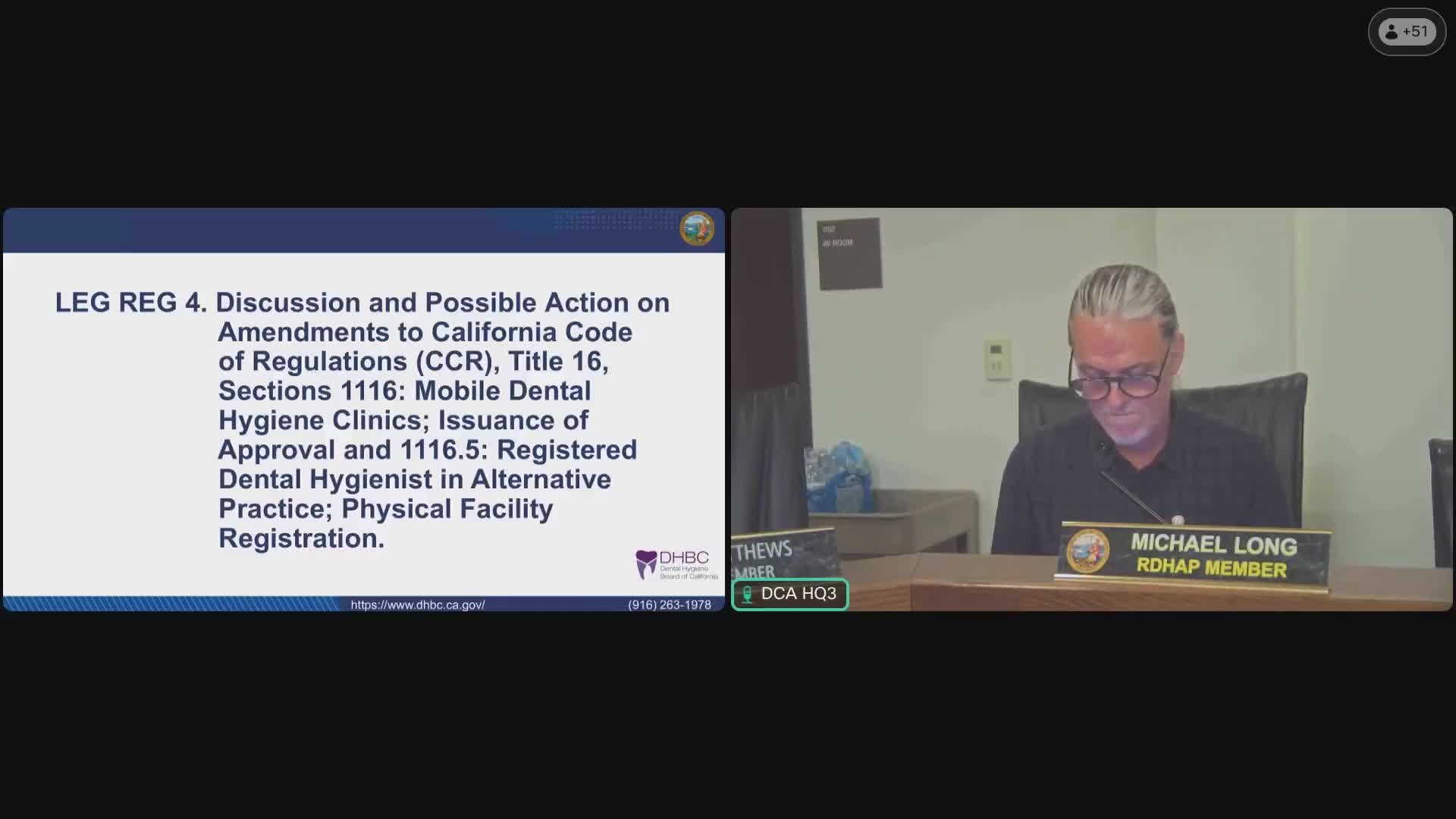 Dental Hygiene Board moves forward with rulemaking for mobile clinics and clarifies patient‑record language