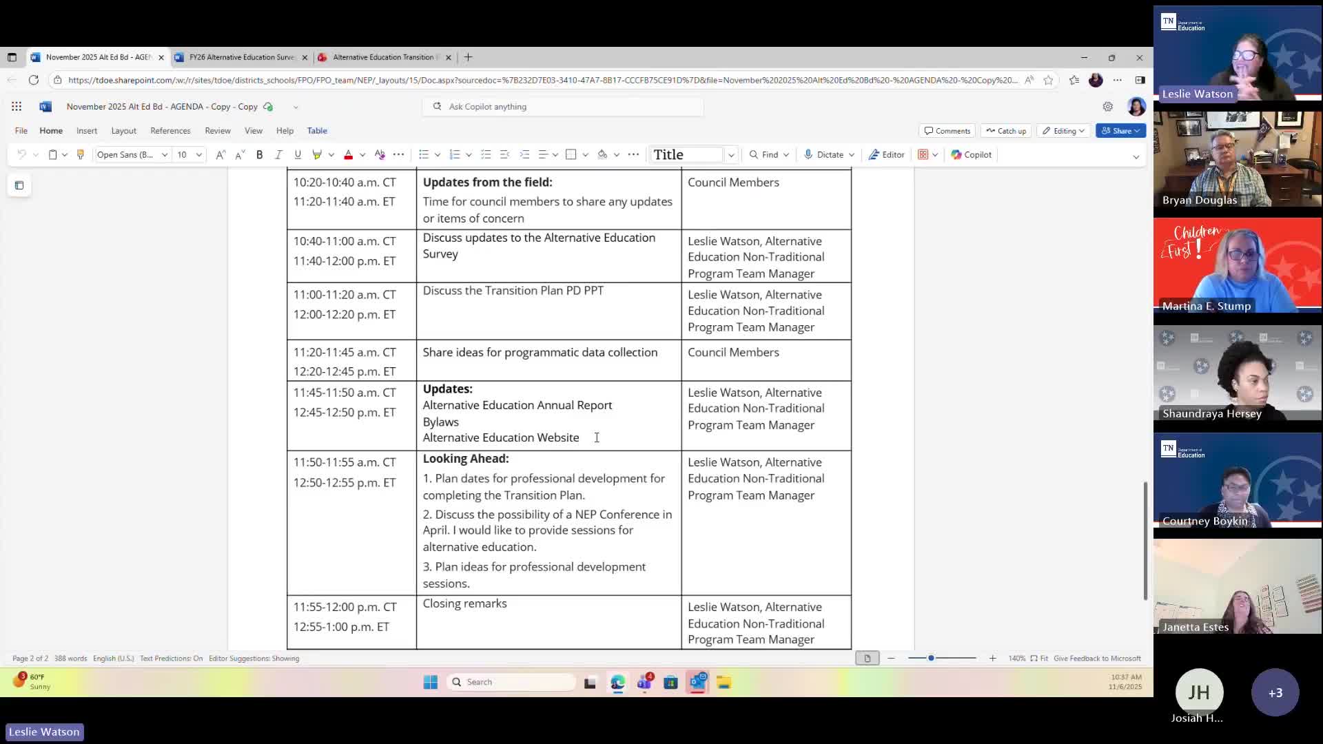 Alternative education leaders prioritize restorative practices, mental‑health training and transportation at proposed NEP conference