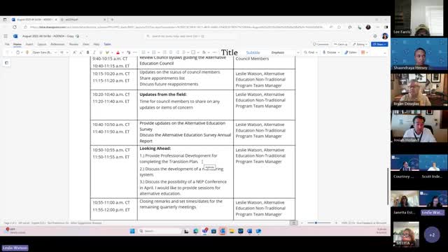 Council flags inconsistent placement pathways and plans monitoring, PD on transition planning
