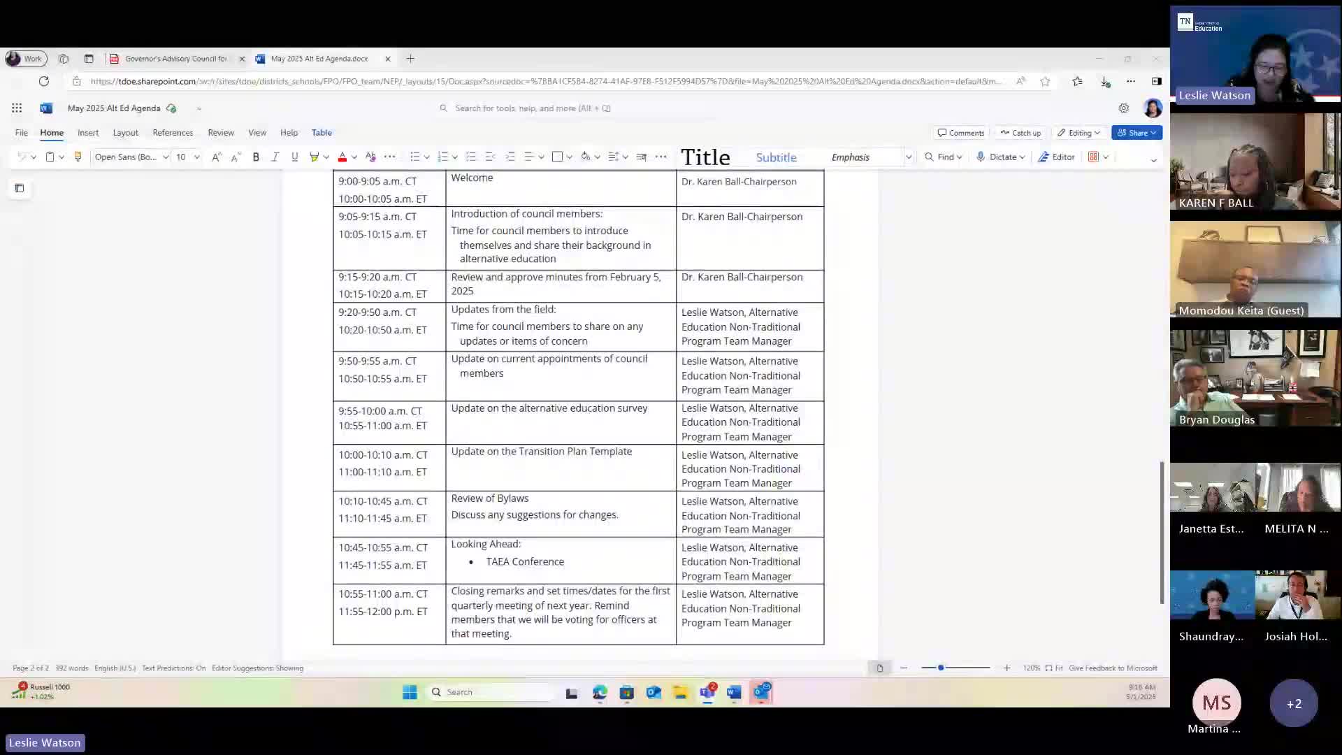 Revised ALTED survey opens; transition plan linked to TDOE resources