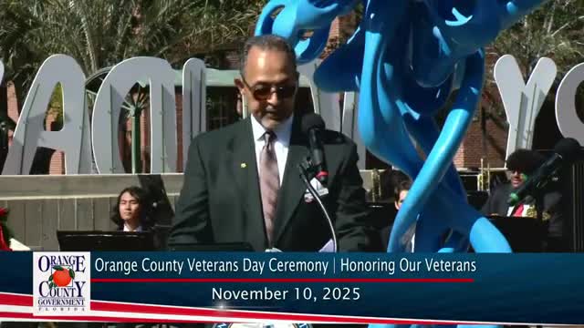 Orange County proclaims Veterans Day and honors local veterans at Mayor’s Advisory Council ceremony