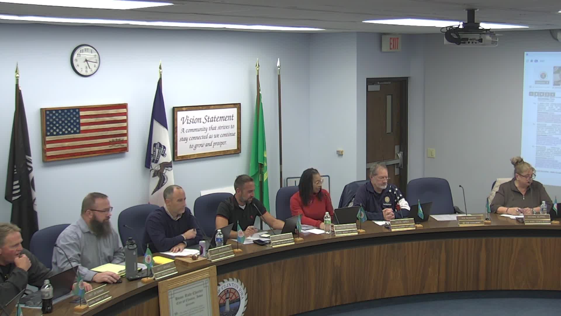 Clinton approves switching-services agreement with Burlington Junction Railway for rail-park operations