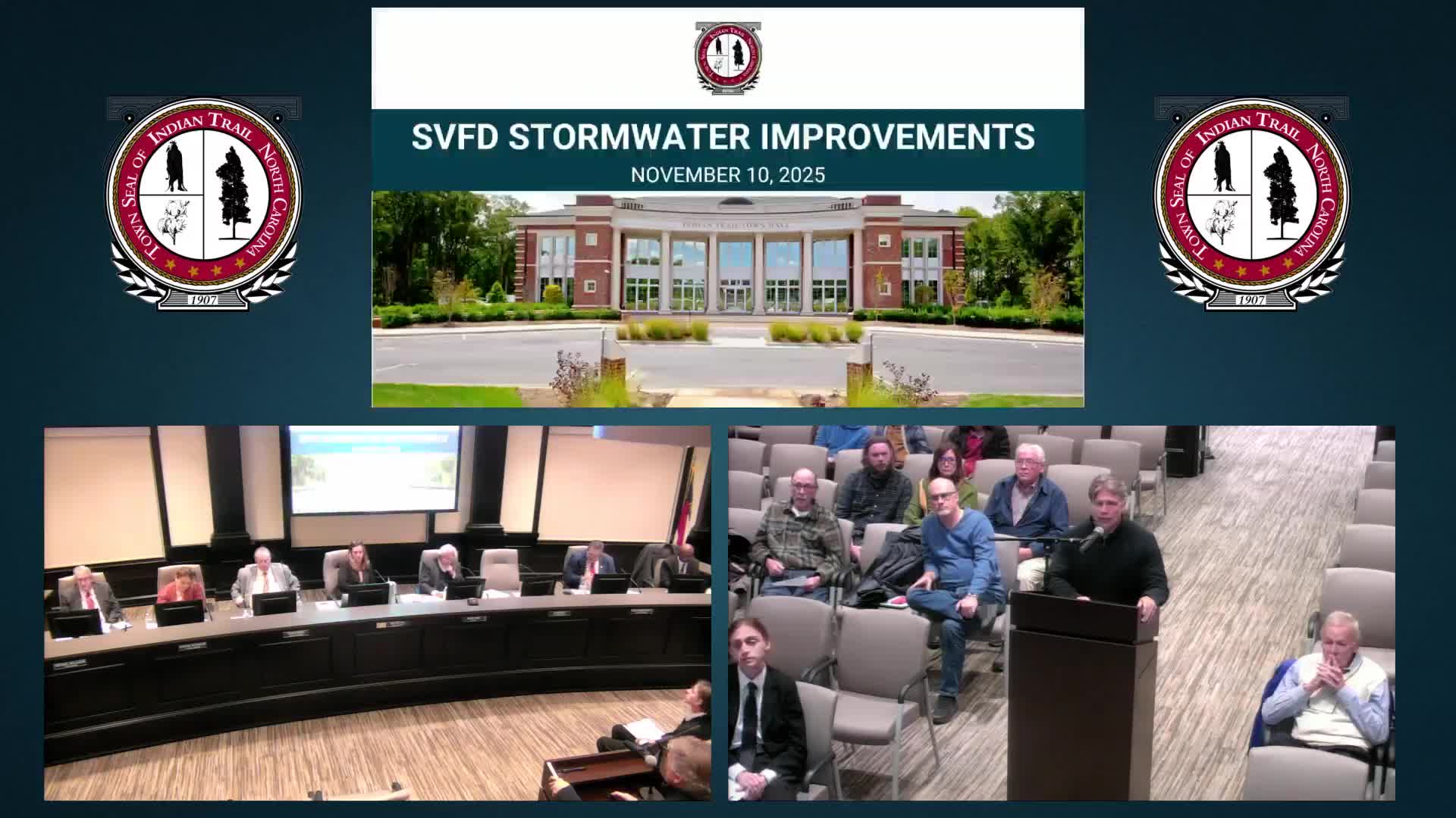 Indian Trail council approves three rezoning measures and a stormwater agreement