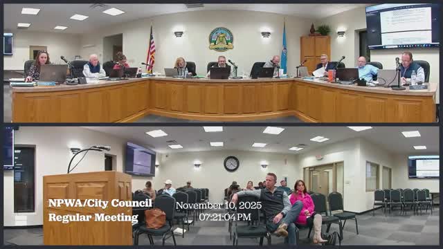 Council approves $257,750 excavator purchase and 10‑year financing