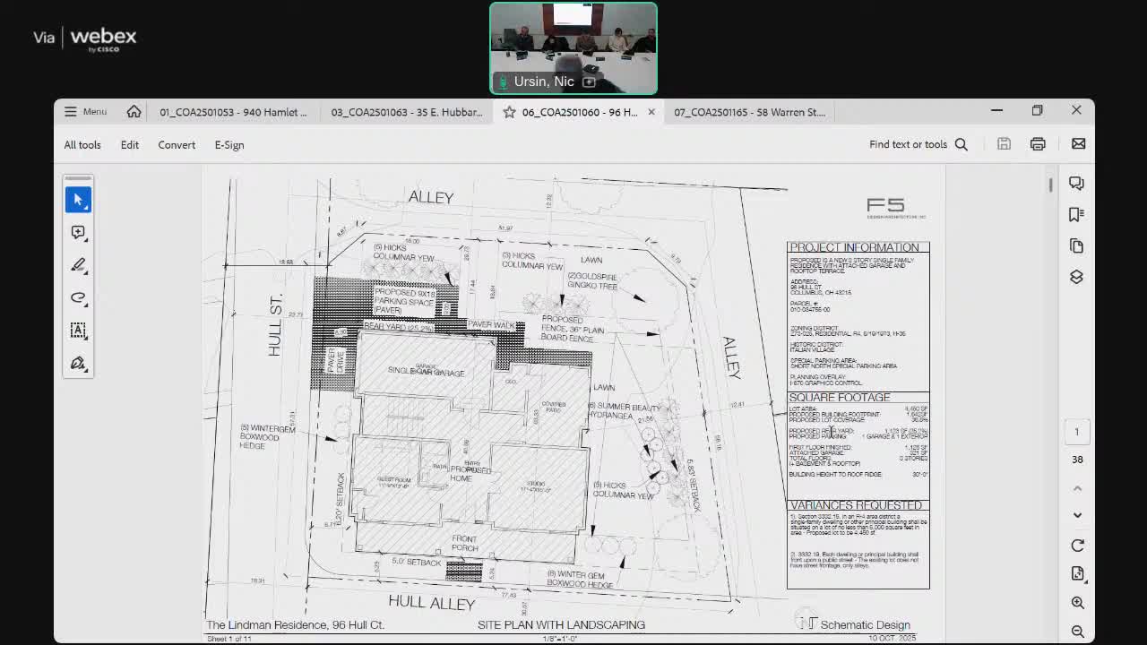 Commission gives design feedback on larger conceptual housing projects, asks for 3‑D and street‑level studies