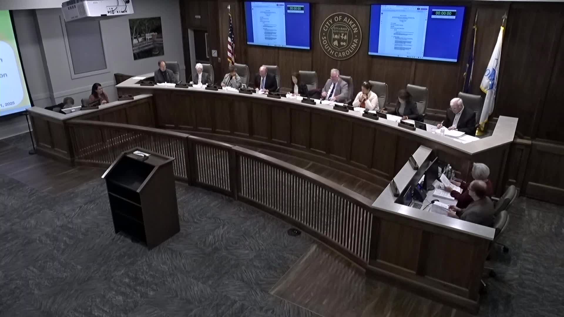 Aiken council approves annexation and grants one‑time waiver to allow 15‑foot building separation
