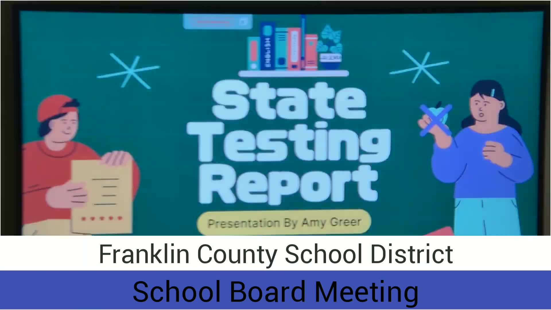 Board reviews testing results, outlines interventions to boost ELA and secondary math
