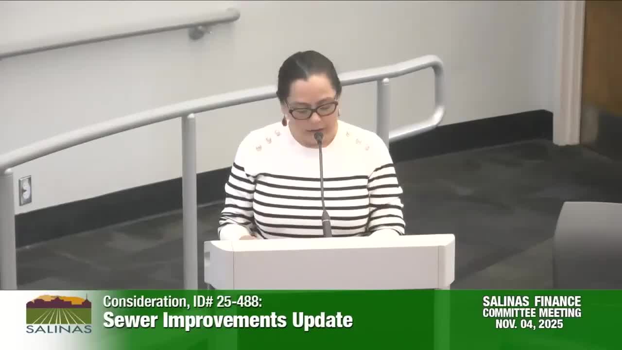 Salinas finance committee gets update on sewer upgrades; Lake Street lift station could cost $20–25 million