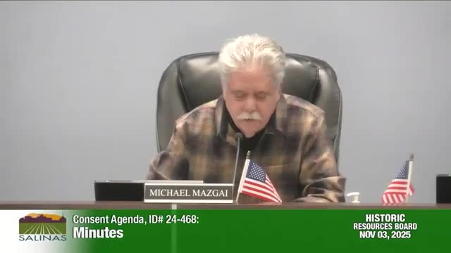 Historic Resources Board approves corrected minutes and adopts 2026 meeting schedule