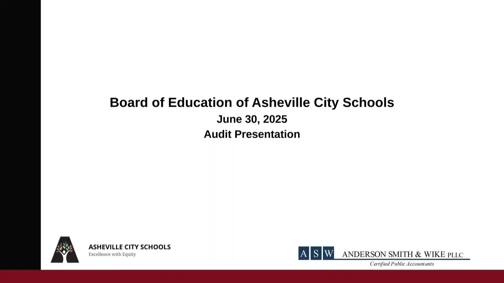 Draft audit shows unmodified opinion and stable general fund; Child Nutrition cash balance declined