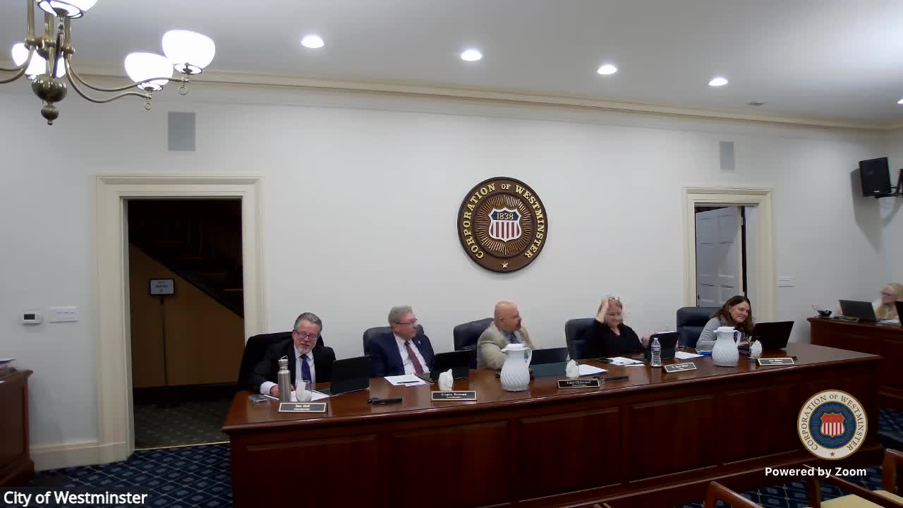 Westminster council adopts fee schedule for Wakefield Valley clubhouse and pavilion