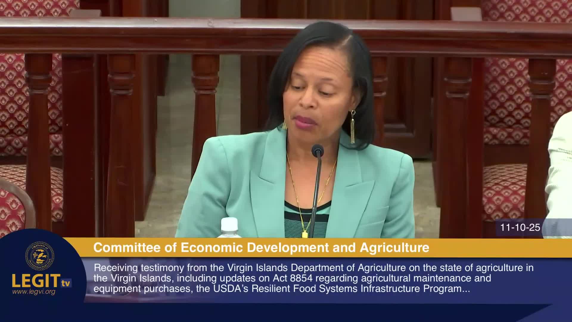 UVI, Local Food & Farm Council and Agriculture present implementation steps, farmer grants and school programs