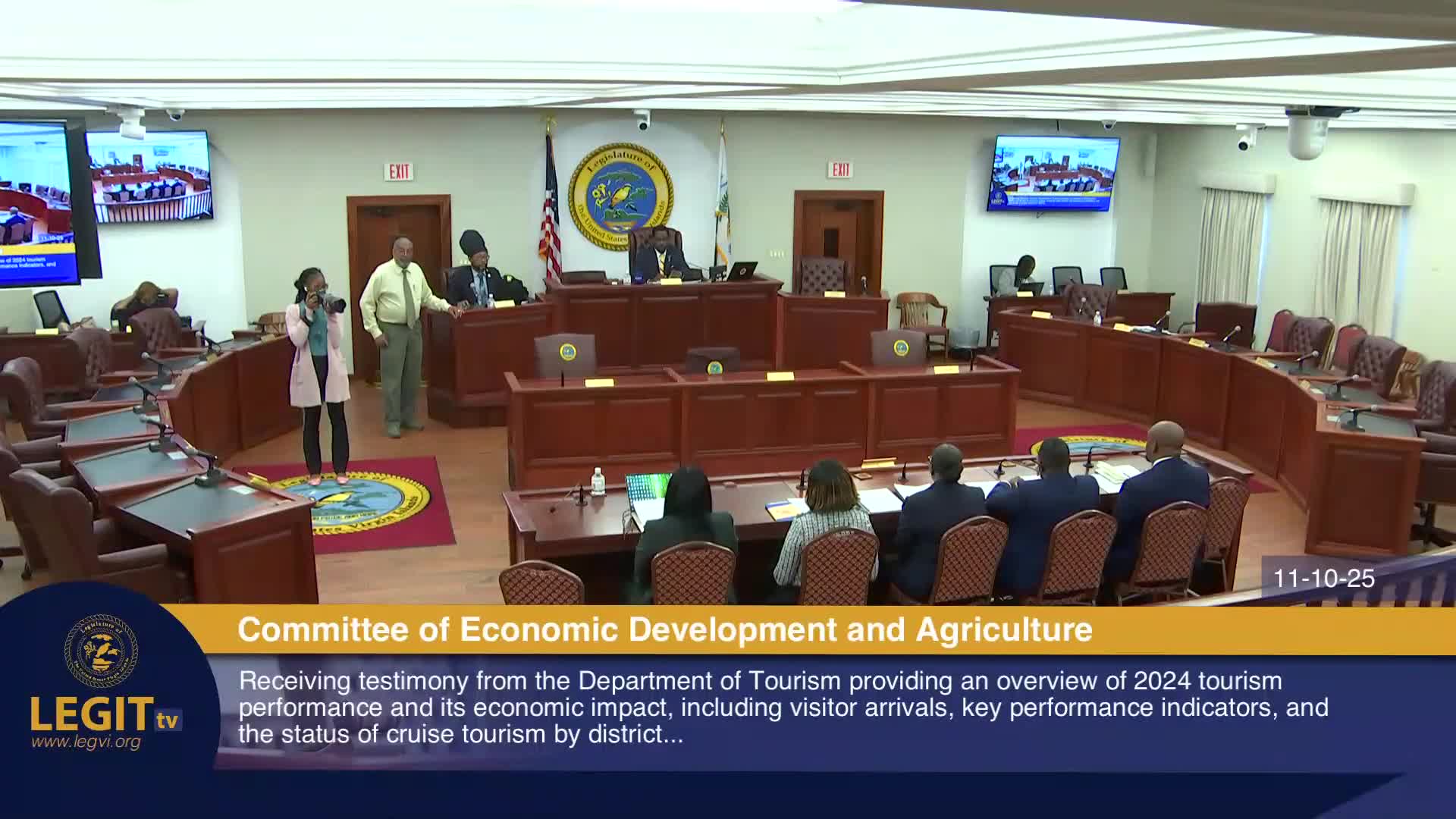 Tourism commissioner‑nominee outlines festival rollout, staffing and marketing gains