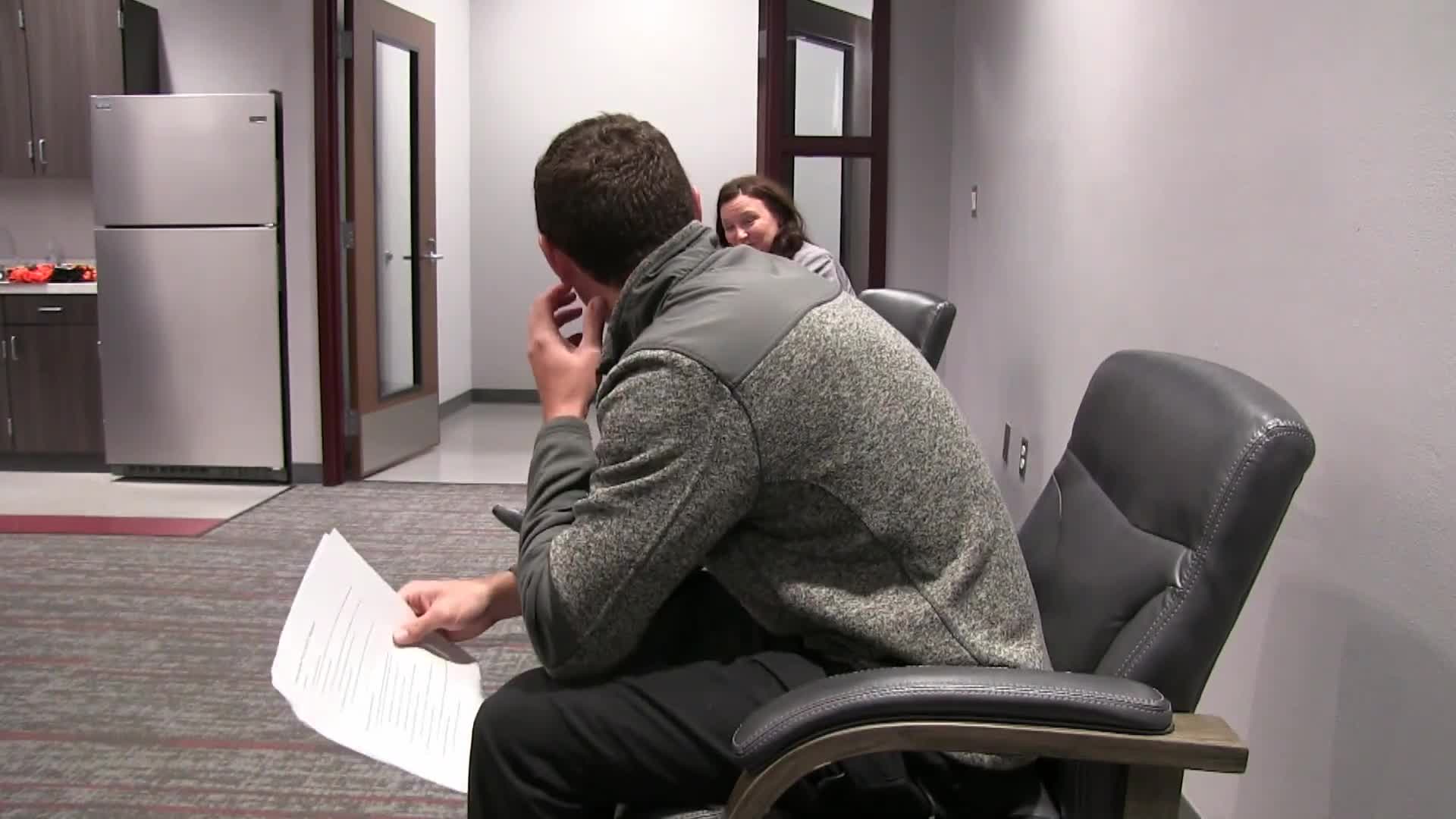 Superintendent reports fall activities, test-goal incentive and timing-driven finance variances